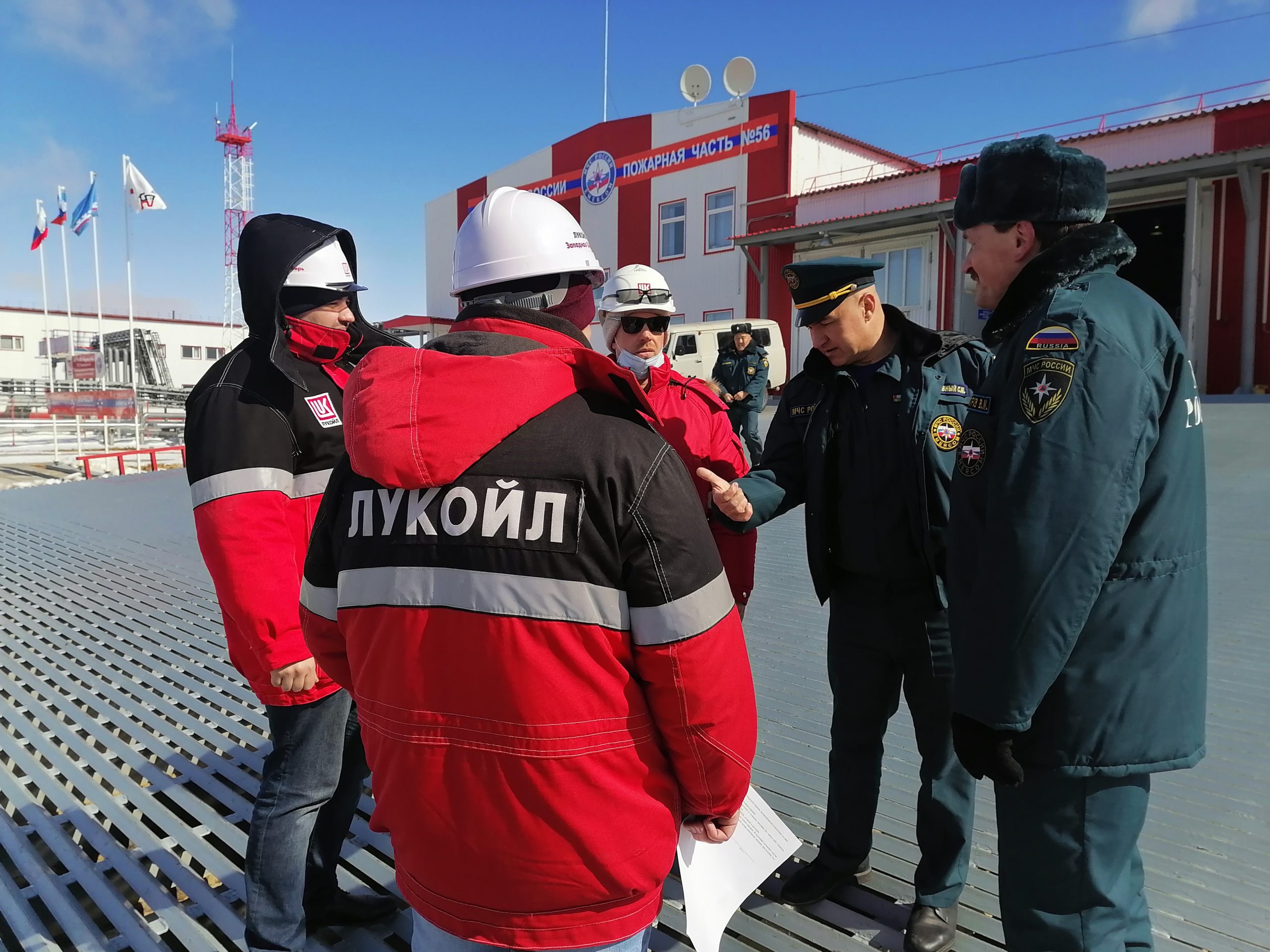 Что принимают пожарные. 4 Отряд ФПС ГПС по Ямало-Ненецкому автономному округу договорной.